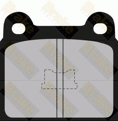 Kit de plaquettes de frein, frein à disque Brake ENGINEERING PA305