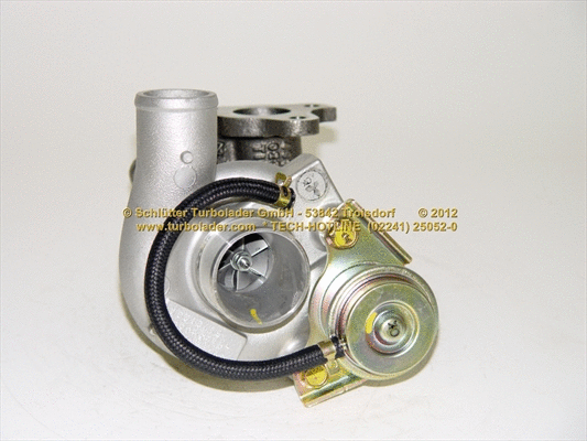 Turbocompresseur, suralimentation SCHLÜTTER TURBOLADER 172-05390