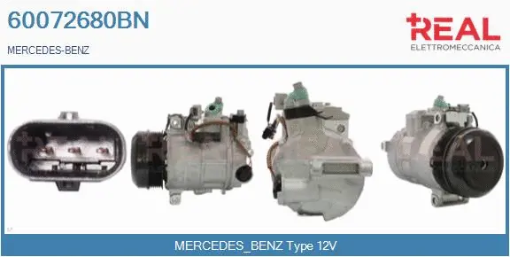 Compresseur, climatisation REAL 60072680BN