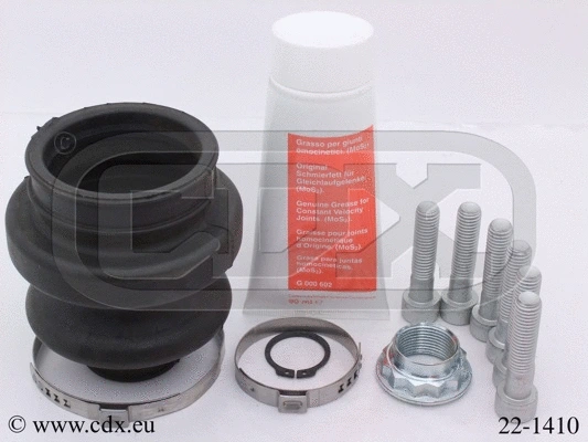 Jeu de joints-soufflets, arbre de commande CDX 22-1410