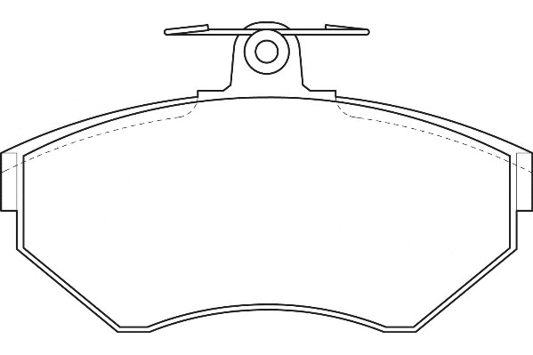 Kit de plaquettes de frein, frein à disque Omnicraft 2134878
