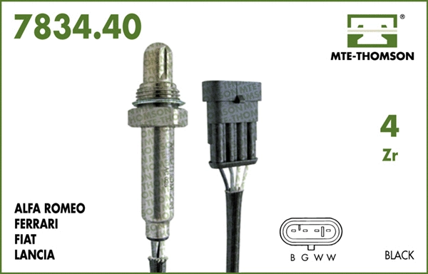 Sonde lambda MTE-THOMSON 7834.40.097