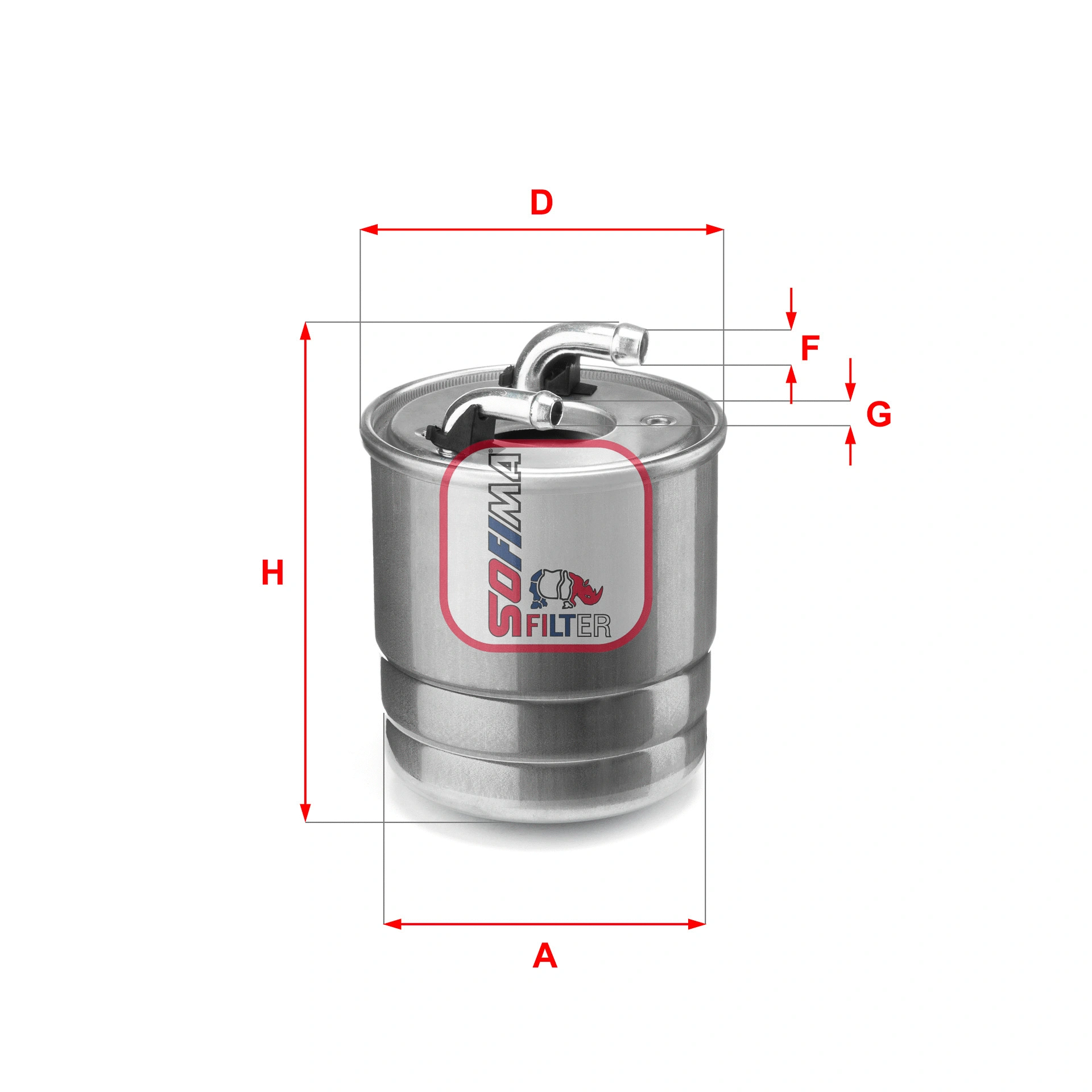 Filtre à carburant SOFIMA S 4111 NR