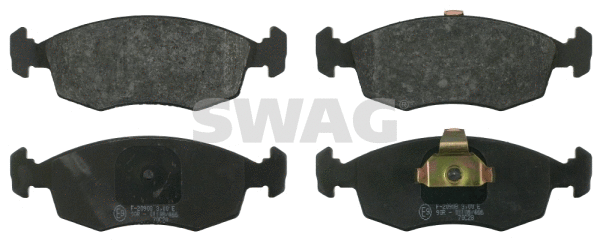Kit de plaquettes de frein, frein à disque SWAG 70 91 6371