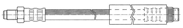 Flexible de frein CEF 511631