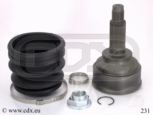 Jeu de joints, arbre de transmission CDX 231