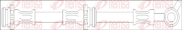 Flexible de frein REMSA G1933.01