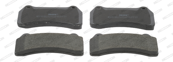 Kit de plaquettes de frein, frein à disque FERODO FDB1712