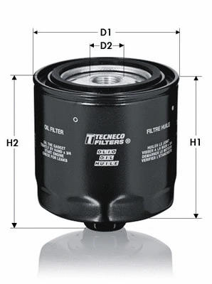 Filtre à huile TECNECO FILTERS OL109