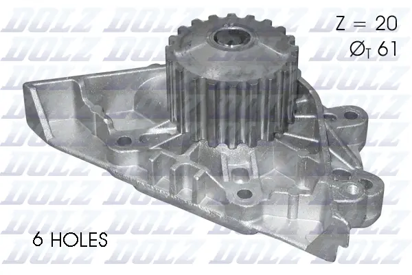 Pompe à eau, refroidissement du moteur DOLZ C124