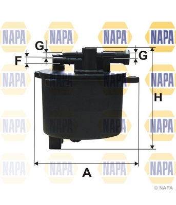 Filtre à carburant NAPA NFF2132