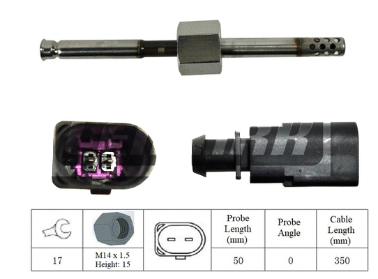 Capteur, température des gaz LEMARK LXT008