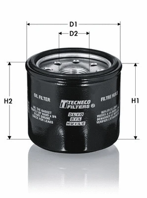 Filtre à huile TECNECO FILTERS OL6018J