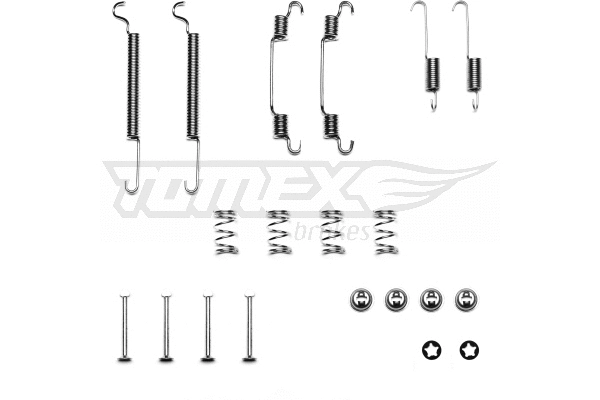 Kit d'accessoires, mâchoire de frein TOMEX Brakes TX 40-34