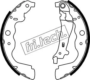 Jeu de mâchoires de frein fri.tech. 1088.240