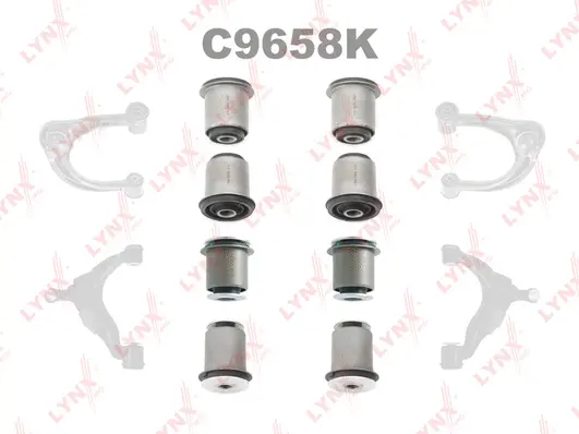 Suspension, bras de liaison LYNXAUTO C9658K