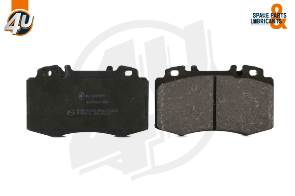 Kit de plaquettes de frein, frein à disque 4U Autoparts 22058MR