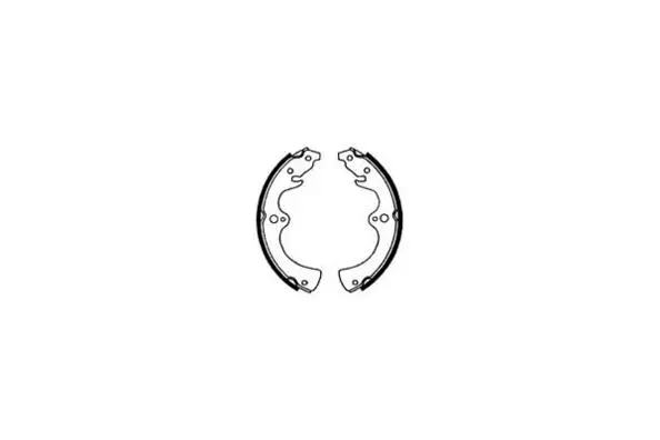 Jeu de mâchoires de frein E.T.F. 09-0334