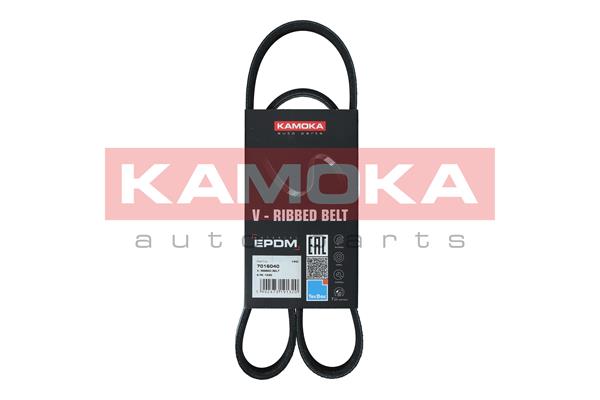 Courroie trapézoïdale à nervures KAMOKA 7016040