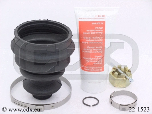 Jeu de joints-soufflets, arbre de commande CDX 22-1523