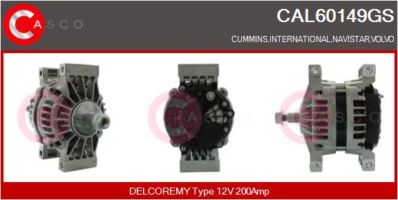Alternateur CASCO CAL60149GS