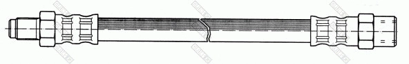 Flexible de frein GIRLING 9002138