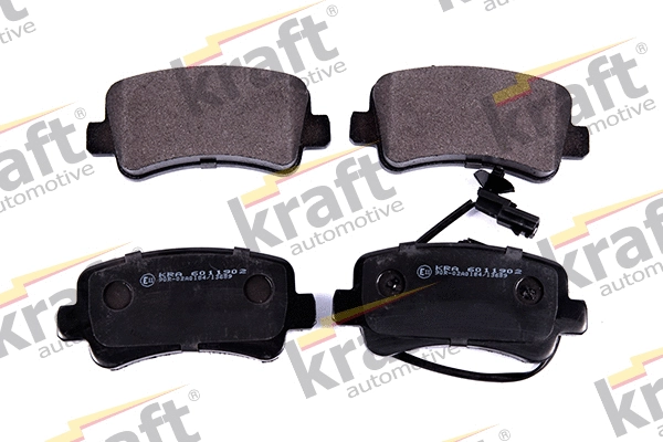 Kit de plaquettes de frein, frein à disque KRAFT AUTOMOTIVE 6011902