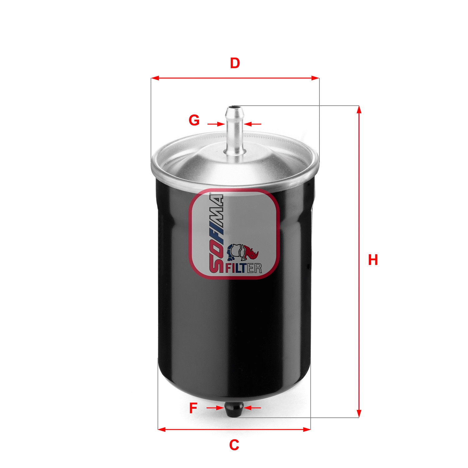 Filtre à carburant SOFIMA S 1500 B
