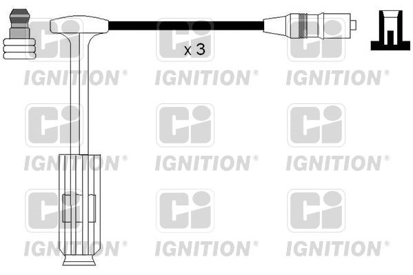 Kit de câbles d'allumage QUINTON HAZELL XC1181