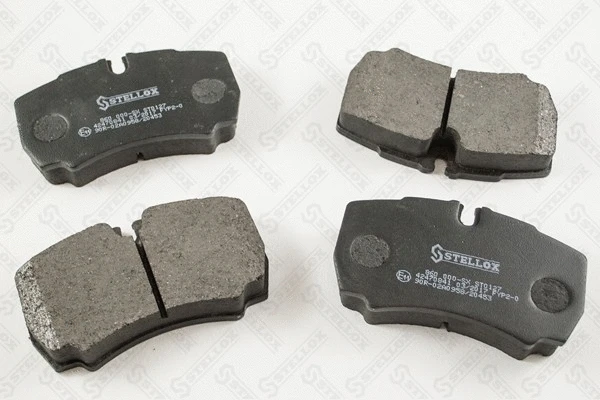 Kit de plaquettes de frein, frein à disque STELLOX 860 000-SX