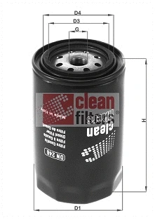 Filtre à carburant CLEAN FILTERS DN 246