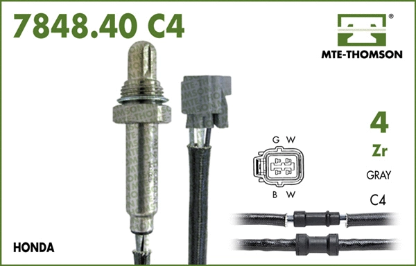 Sonde lambda MTE-THOMSON 7848.40.058C4