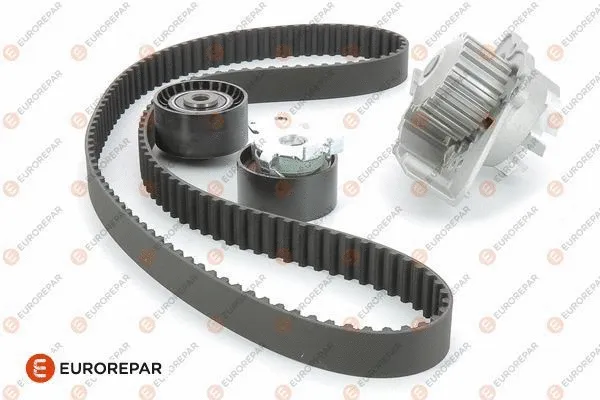 Pompe à eau + kit de courroie crantée EUROREPAR 1611898380