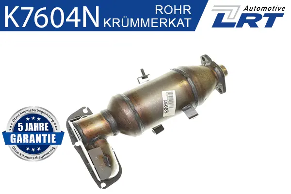 Catalyseur en coude LRT K7604N