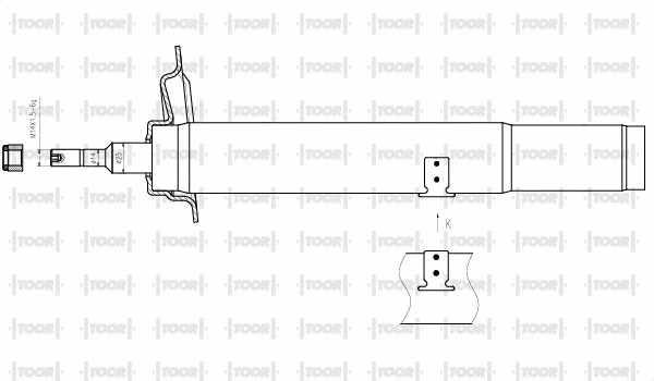 Amortisseur TOOR SG14321