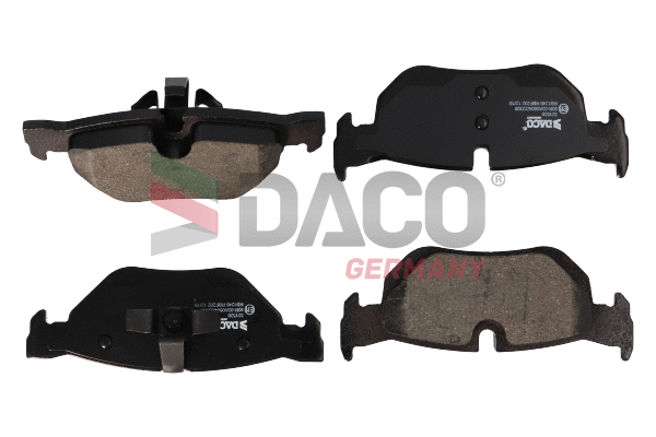 Kit de plaquettes de frein, frein à disque DACO Germany 321526