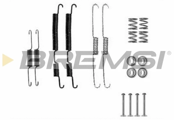 Kit d'accessoires, mâchoire de frein BREMSI SK0024