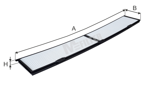 Filtre, air de l'habitacle MFILTER K 9033