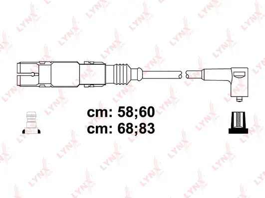 Kit de câbles d'allumage LYNXAUTO SPC8038