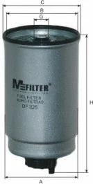 Filtre à carburant MFILTER DF 325