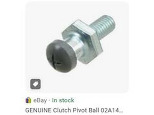 Boulon à rotule, commande d'embrayage ZPY 02A141777B