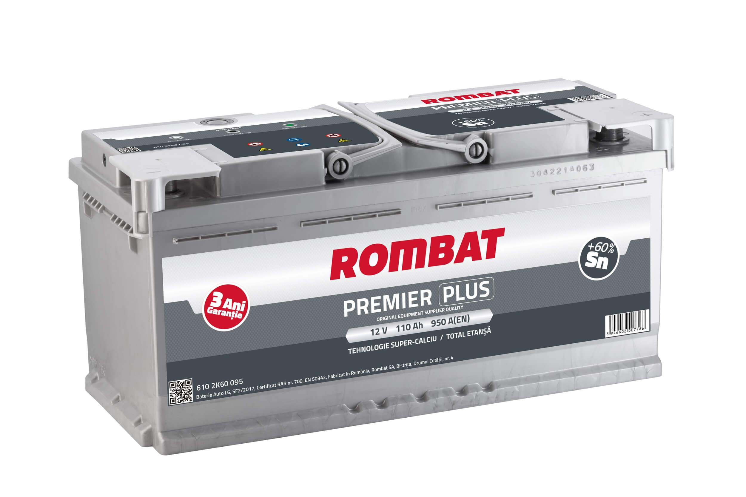Batterie de démarrage ROMBAT 610 2K60 095