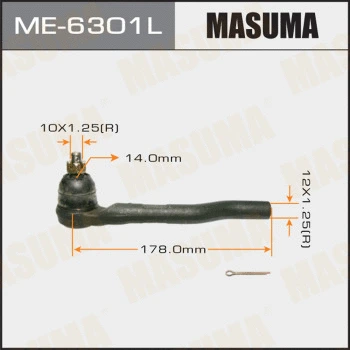 Rotule de barre de connexion MASUMA ME-6301L