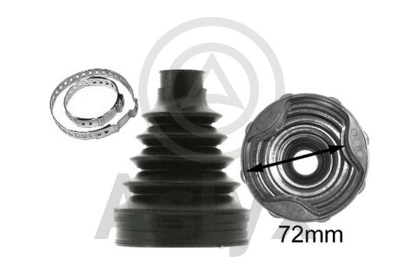 Jeu de joints-soufflets, arbre de commande Aslyx AS-501358