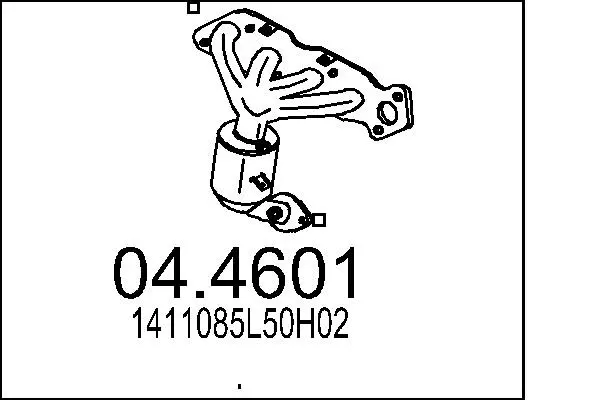 Catalyseur MTS 04.4601