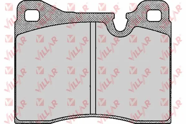 Kit de plaquettes de frein, frein à disque VILLAR 626.0207