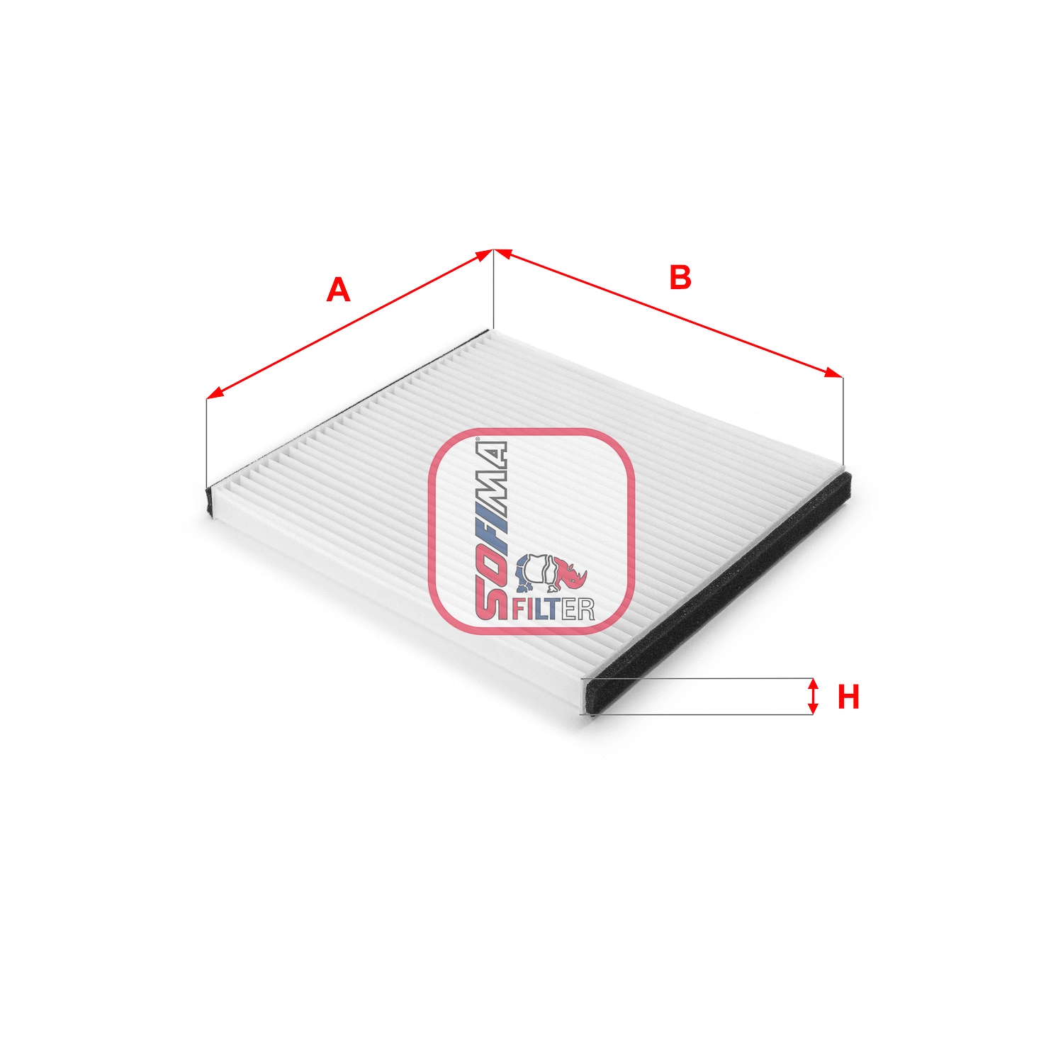 Filtre, air de l'habitacle SOFIMA S 3050 C