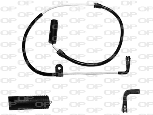 Contact d'avertissement, usure des plaquettes de frein OPEN PARTS AK3057.00