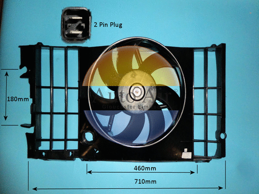 Moteur électrique, ventilateur pour radiateurs AUTO AIR GLOUCESTER 05-1084