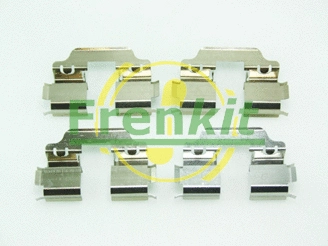 Kit d'accessoires, plaquette de frein à disque FRENKIT 901653